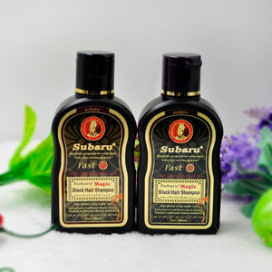 شامبو لشعر اسود داكن واخفاء الشيب للرجال و النساء