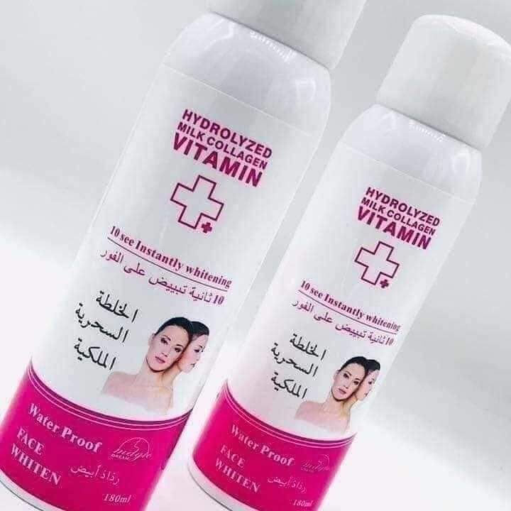 hydrolyzed milk collagen vitamin كريم السحري لتفتيح وتبيض وترطيب البشرة والجسم